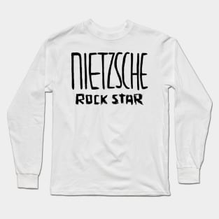 Nietzsche, Rock Star of Philosophy, Friedrich Nietzsche Long Sleeve T-Shirt